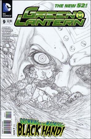 Green Lantern (2011) issue 9-E Doug Mahnke 1:200 Sketch Cover