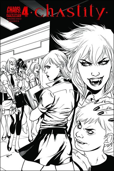 Chastity (2014) issue 4-C Emanuela Lupacchino 1:10 Black & White Cover