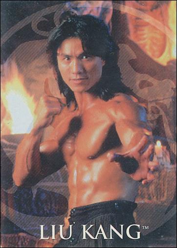 Mortal Kombat (Base Set) card 3 Liu Kang