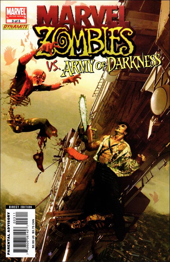 Marvel Zombies/Army of Darkness issue 3 Superman vs the Amazing Spider-Man Homage Cover