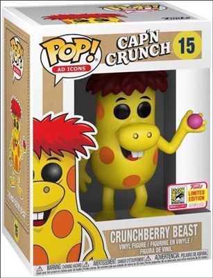 POP! Ad Icons figure 15 Crunchberry Beast San Diego Comic Con 2018