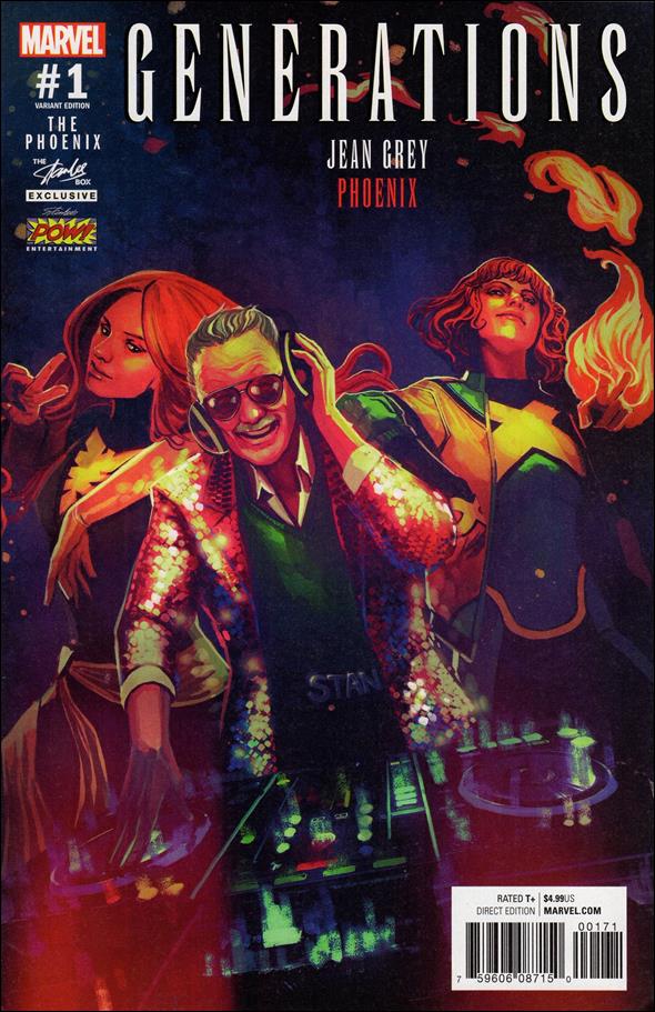 Generations: Phoenix & Jean Grey issue 1-G Stan Lee Box Cover