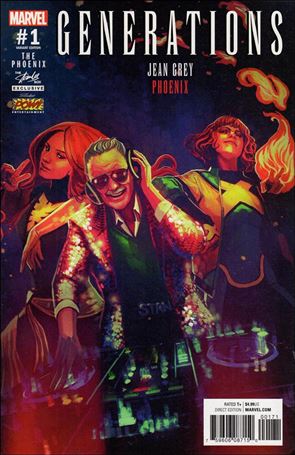 Generations: Phoenix & Jean Grey issue 1-G Stan Lee Box Cover