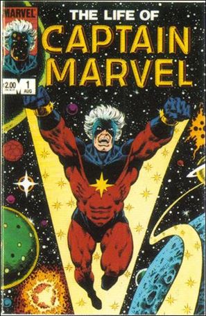 Marvel 1st Covers Series II (Base Set) card 29 The Life of Captain Marvel