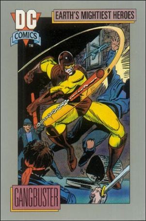 DC Cosmic Cards (Base Set) card 51 Gangbuster