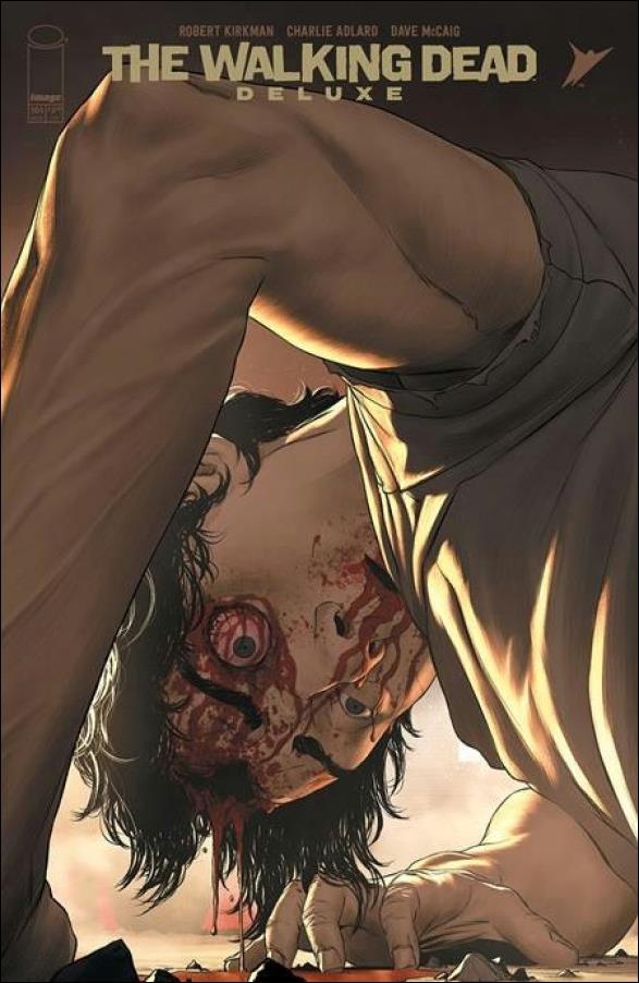 Walking Dead Deluxe issue 101-C Mattia De Iulis Connecting Cardstock Cover