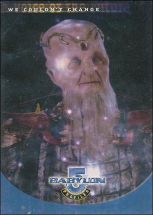 Babylon 5: Profiles (Base Set) card 43 A Voice of the Future: We Couldn't Change