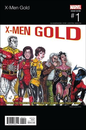 X-Men: Gold issue 1-B Andre LeRoy Davis Hip Hop Cover