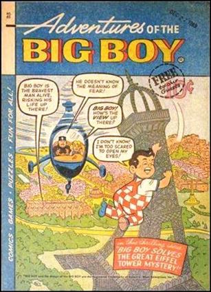 Adventures of the Big Boy issue 83-B West Coast Cover