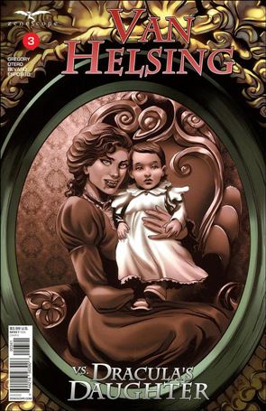 Van Helsing vs. Dracula's Daughter issue 3-D Allan Otero Cover