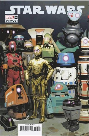 Star Wars (2020) issue 38-B Josemaria Casanovas Droids Connecting Cover