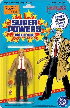 Saga of the Swamp Thing issue 37-F Facsimile Edition 2025 Super Powers Figure Cover