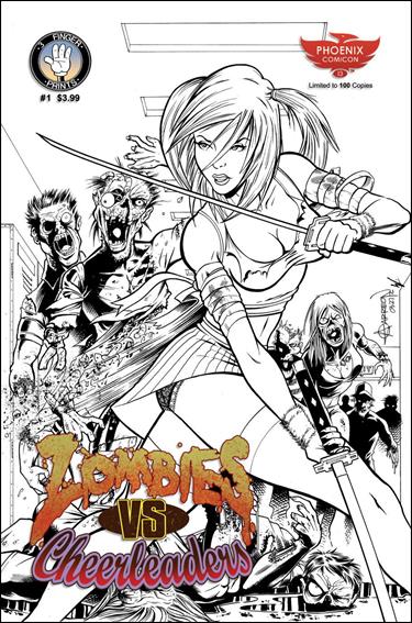 Zombies vs Cheerleaders (2013) issue 1-E Andy Carreon Phoenix Comicon Cover 1/100