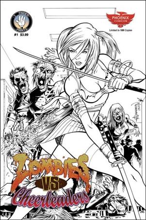 Zombies vs Cheerleaders (2013) issue 1-E Andy Carreon Phoenix Comicon Cover 1/100