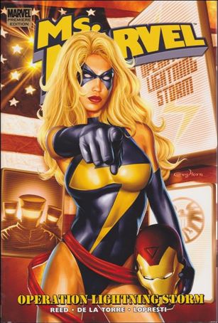 Ms. Marvel (2006) issue 3 Operation Lightning Strike - Dust Jacket
