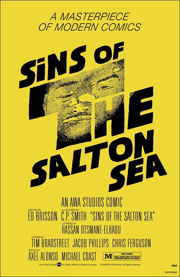 Sins of the Salton Sea issue 4-B C.P. Smith Film Noir Homage Cover