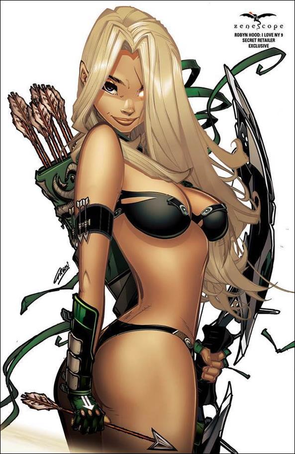 Robyn Hood: I Love NY issue 9-F Paul Green Secret Retailer Exclusive Cover