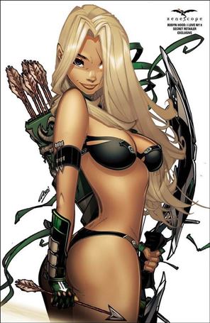 Robyn Hood: I Love NY issue 9-F Paul Green Secret Retailer Exclusive Cover