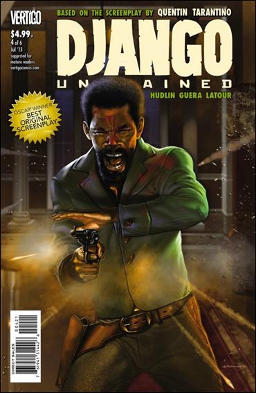 Django Unchained issue 4 Frank Quitely Cover