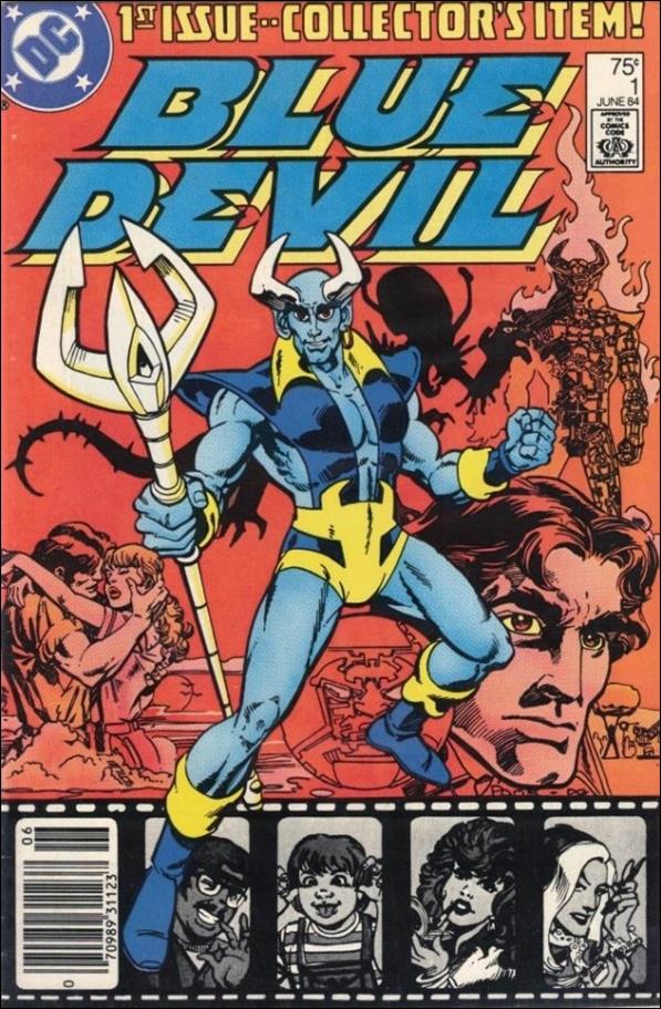 Blue Devil issue 1-B Newsstand Cover