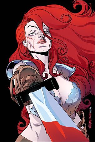 Red Sonja (2017) issue 25-G David Williams 1:20 Virgin Cover