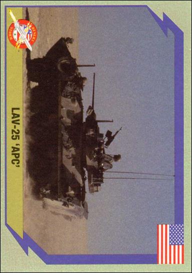 Desert Storm Weapon Profiles Cards (Base Set) card 32