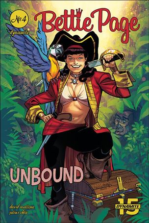 Bettie Page: Unbound issue 4-C David Williams Cover
