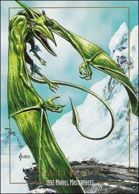 1992 Marvel Masterpieces (Base Set) card 76 Sauron