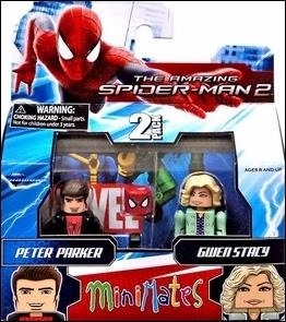 Marvel Minimates figure 167 Peter Parker and Gwen Stacy