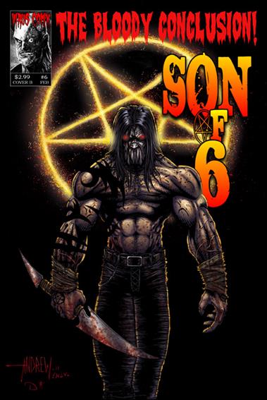 Son of 6 issue 6-B Walking Cover