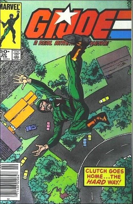 G.I. Joe: A Real American Hero issue 20-B Newsstand Cover