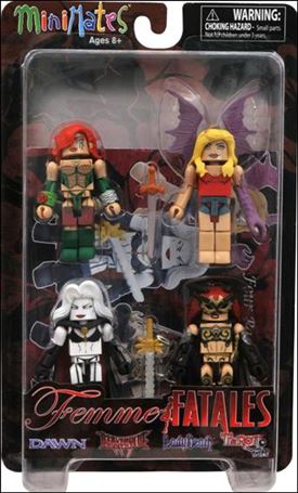 Femme Fatales Minimates figure 1 Femme Fatales Series 1 4-Pack