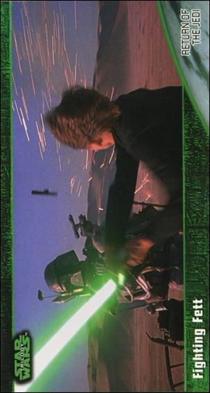 Star Wars Trilogy Widevision (Base Set) card 55 Fighting Fett