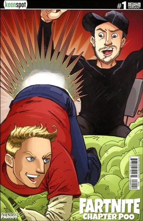 Fartnite: Chapter Poo issue 1-D Tfue 1:5 Cover