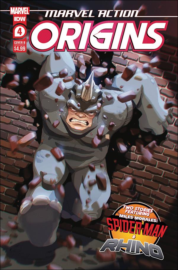 Marvel Action Origins issue 4-B Lanna Souvanny Rhino Cover