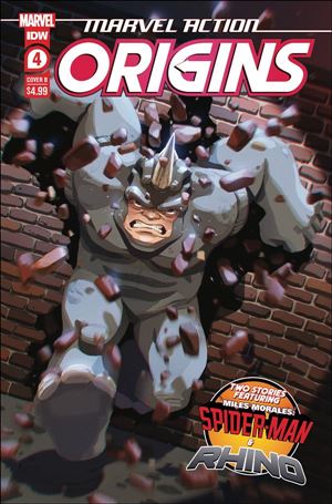 Marvel Action Origins issue 4-B Lanna Souvanny Rhino Cover