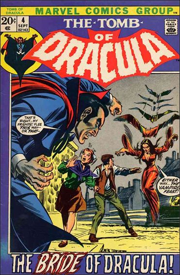 Tomb of Dracula (1972) issue 4