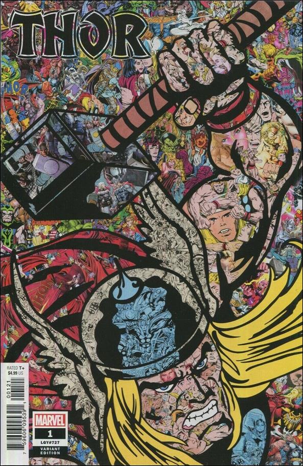 Thor (2020) issue 1-F Pascal Garcin Collage Cover