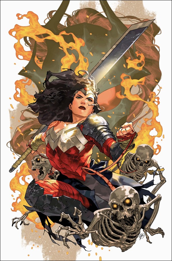 Absolute Wonder Woman issue 12-C Yasmine Putri Cardstock Cover
