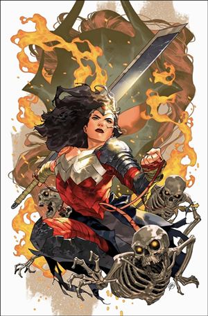 Absolute Wonder Woman issue 12-C Yasmine Putri Cardstock Cover
