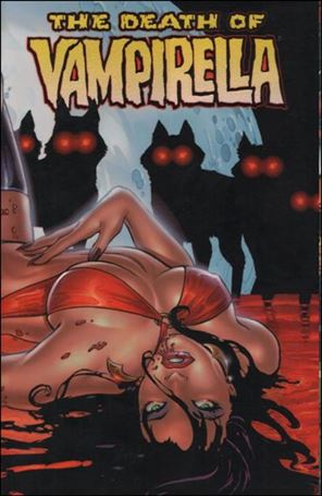 Death of Vampirella issue 1-B Holochrome Cover