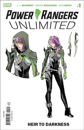 Power Rangers Unlimited: Heir to Darkness issue 1-F Dan Mora Cover (2nd Printing)