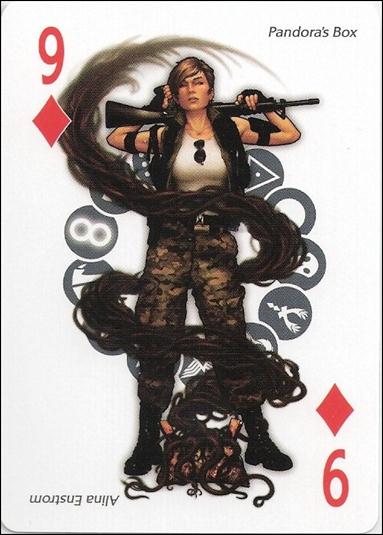 Artifacts Playing Cards (Promo) card 9 Diamonds Pandora's Box - Alina Enstrom