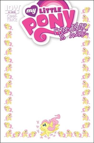 My Little Pony: Friendship is Magic issue 4-I Jetpack and Larry's Comics Blank Cover