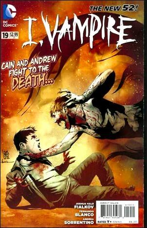 I, Vampire issue 19 Gatefold Cover