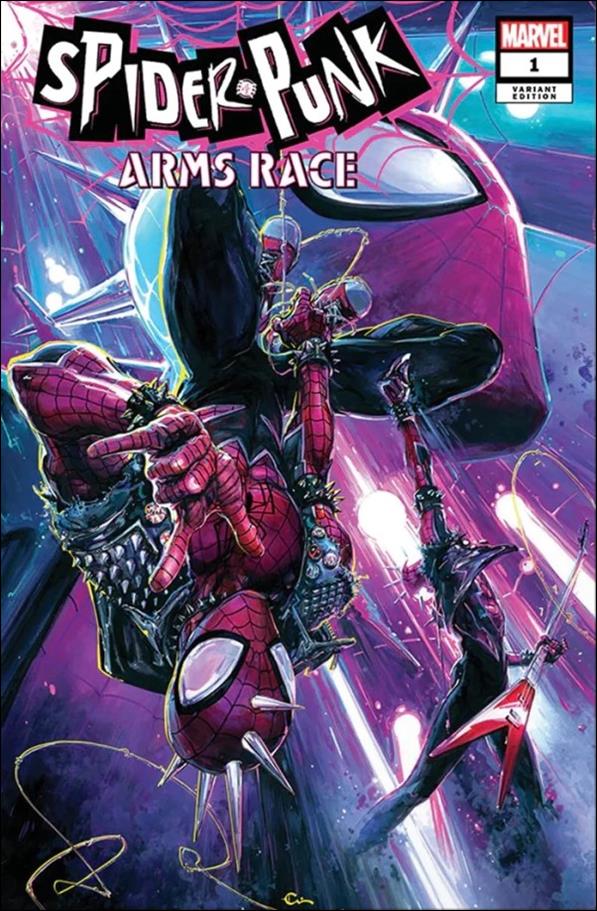 Spider-Punk: Arms Race issue 1-H Clayton Crain Webstore Cover