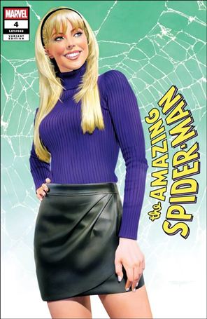 Amazing Spider-Man (2025) issue 4-G Retailer Exclusive Mike Mayhew Trade Dress Cover