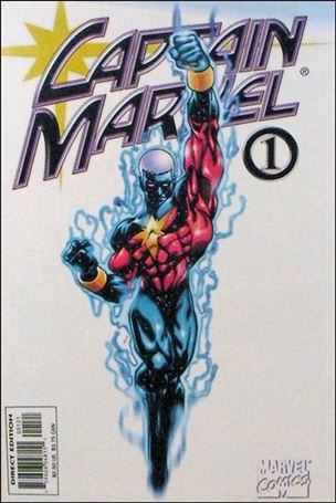 Captain Marvel (1999) issue 1-B White Cover