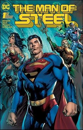 Man of Steel (2018) issue 1-B Ivan Reis DC Boutique Foil Cover