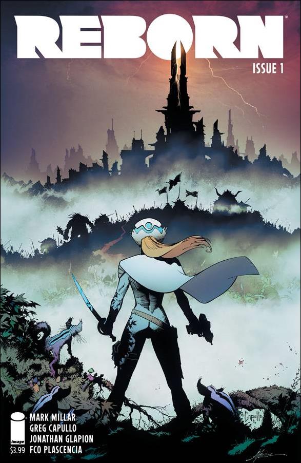Reborn issue 1 Greg Capullo Standard Cover